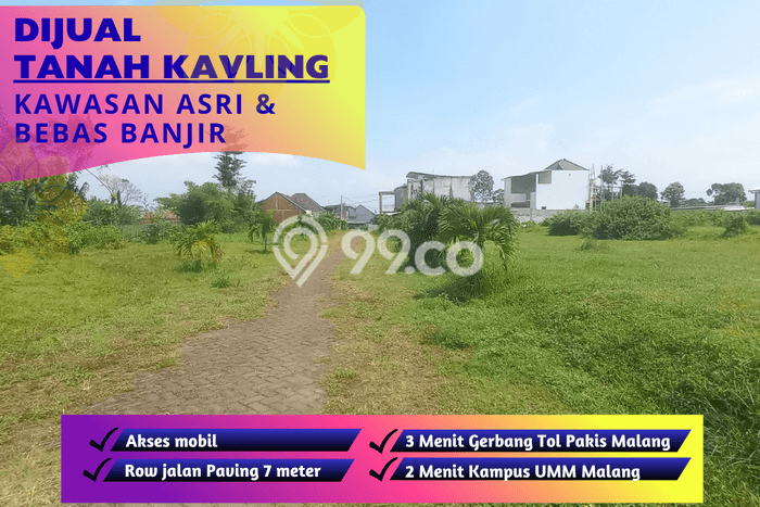 Lahan Dijual Lokasi Pakis, Malang dengan Luas Tanah 72m2 dan Status SHM Lahan Dijual Lokasi Pakis, Malang dengan Luas Tanah 72m2 dan Status SHM