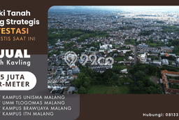 Tanah Siap Bangun Dijual di Malang Punya Luas 80m2 Tanah Siap Bangun Dijual di Malang Punya Luas 80m2