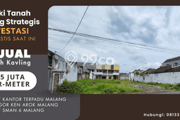 Dijual Tanah Lokasi Bumiayu, Malang Seluas 60m2 Dijual Tanah Lokasi Bumiayu, Malang Seluas 60m2