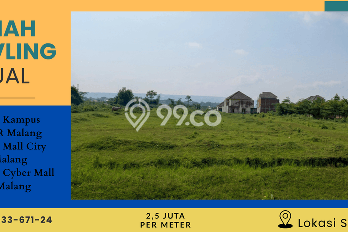 Tanah Dijual Lokasi Strategis di Malang dengan Luas 76m2 Tanah Dijual Lokasi Strategis di Malang dengan Luas 76m2