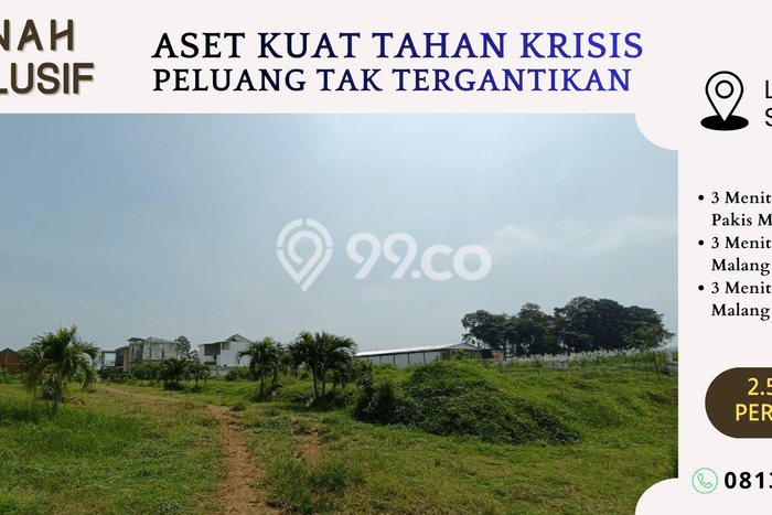 Lahan untuk Dijual di Pakis Malang Luas 72m2 Lahan untuk Dijual di Pakis Malang Luas 72m2