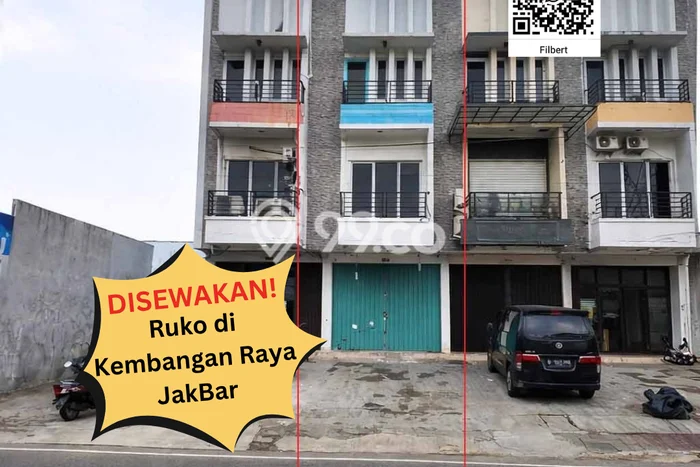 Ruko disewakan di Kembangan Jakarta Barat dengan luas bangunan 210m2 Ruko disewakan di Kembangan Jakarta Barat dengan luas bangunan 210m2