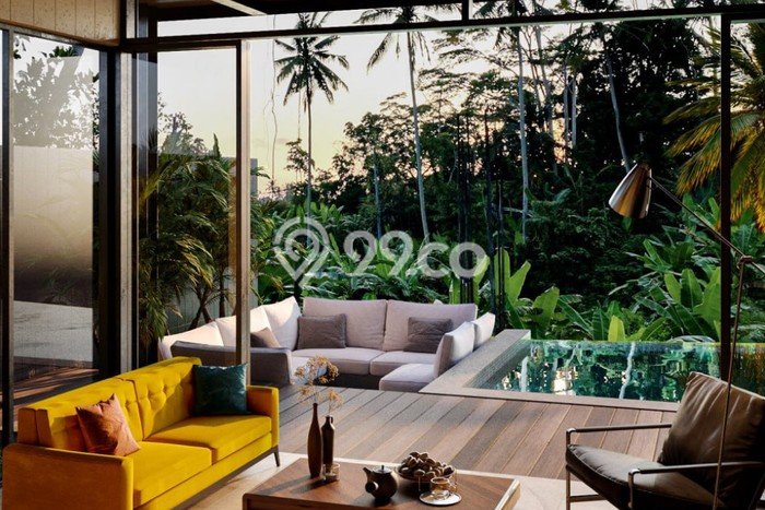 Vila di Ubud, Luas 190m2m², Akses Mudah Fasilitas Umum Vila di Ubud, Luas 190m2m², Akses Mudah Fasilitas Umum