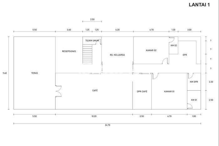 For Sale! Premium House LT 250m2 Desain Modern di Panakukkang For Sale! Premium House LT 250m2 Desain Modern di Panakukkang