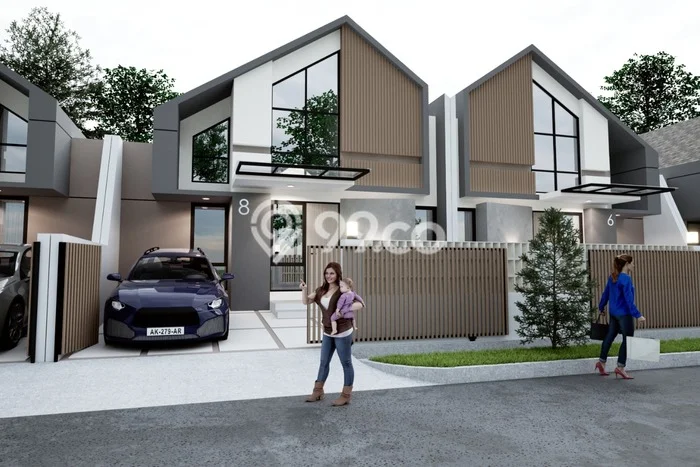 Hunian Cantik Modern Lb 64m2 di Bogor Utara, Bogor Hunian Cantik Modern Lb 64m2 di Bogor Utara, Bogor