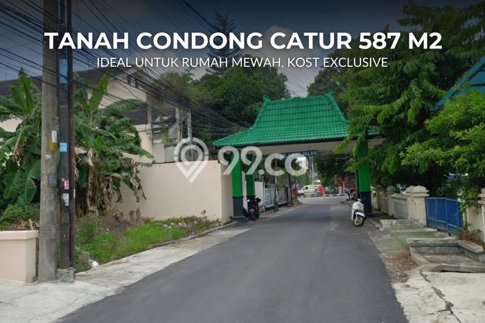 Tanah Siap Bangun Dijual di Yogyakarta Punya Luas 587m2 Tanah Siap Bangun Dijual di Yogyakarta Punya Luas 587m2