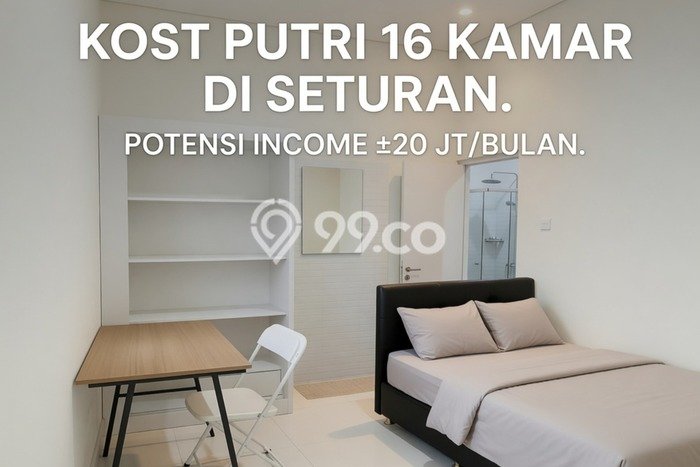 Unit Kost Dijual di Caturtunggal dengan 16 Kamar Area Ramai Unit Kost Dijual di Caturtunggal dengan 16 Kamar Area Ramai
