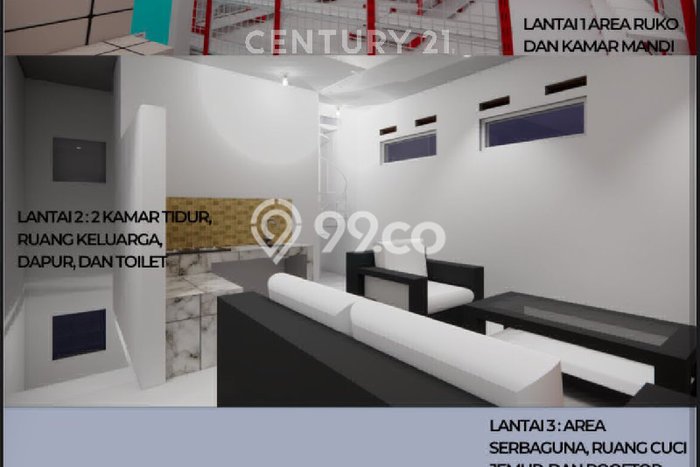 Ruko untuk Disewa di Pusat Bandung Luas Bangunan 300m2 Ruko untuk Disewa di Pusat Bandung Luas Bangunan 300m2