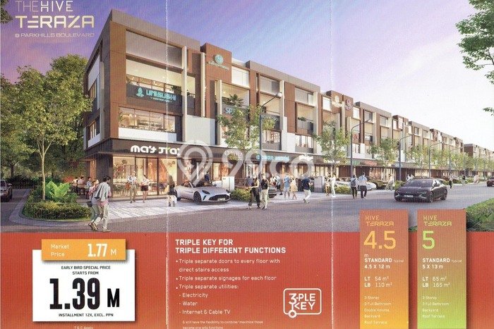 Ruko Dijual di Legok Tangerang dengan LB 110m2 Ruko Dijual di Legok Tangerang dengan LB 110m2