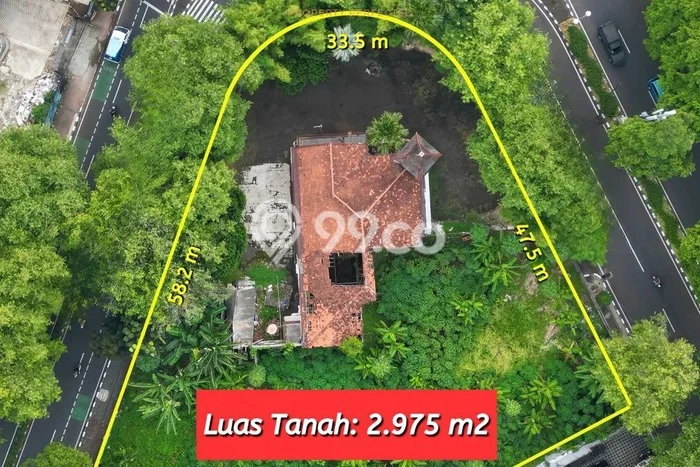 Lahan Kosong Dijual di Menteng, Jakarta Pusat, Luas 2975m2 Area Strategis Lahan Kosong Dijual di Menteng, Jakarta Pusat, Luas 2975m2 Area Strategis
