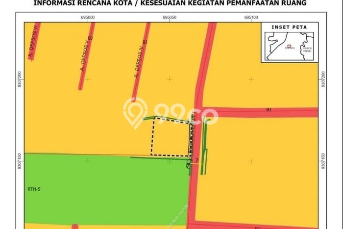 Kavling Tanah di Pesanggrahan Dijual Luas 496m2 Legalitas SHM Kavling Tanah di Pesanggrahan Dijual Luas 496m2 Legalitas SHM