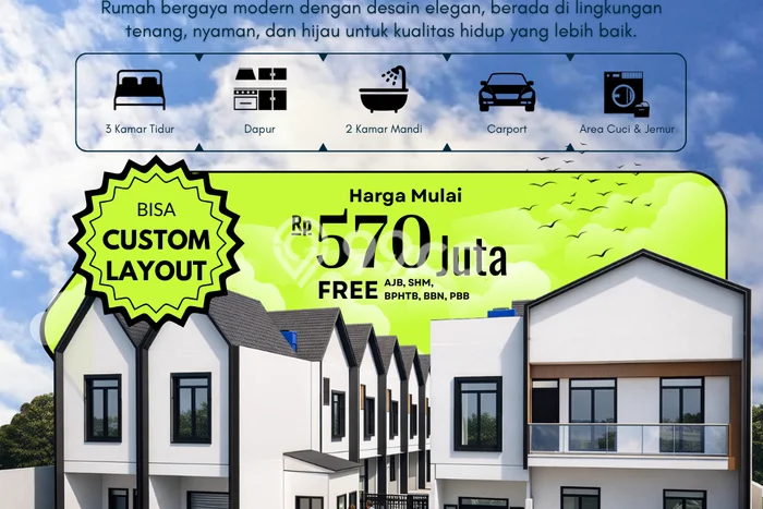Hunian Nyaman Asri 3 KT Siap Huni di Pondok Ranggon Jakarta Timur Hunian Nyaman Asri 3 KT Siap Huni di Pondok Ranggon Jakarta Timur