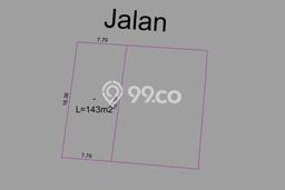 Tanah Dijual Area Strategis di Peguyangan Denpasar 143m2 Tanah Dijual Area Strategis di Peguyangan Denpasar 143m2