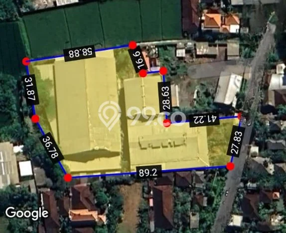 Gudang Premium di Ketewel, Luas 4000m², Akses Mainroad, Berkembang Gudang Premium di Ketewel, Luas 4000m², Akses Mainroad, Berkembang