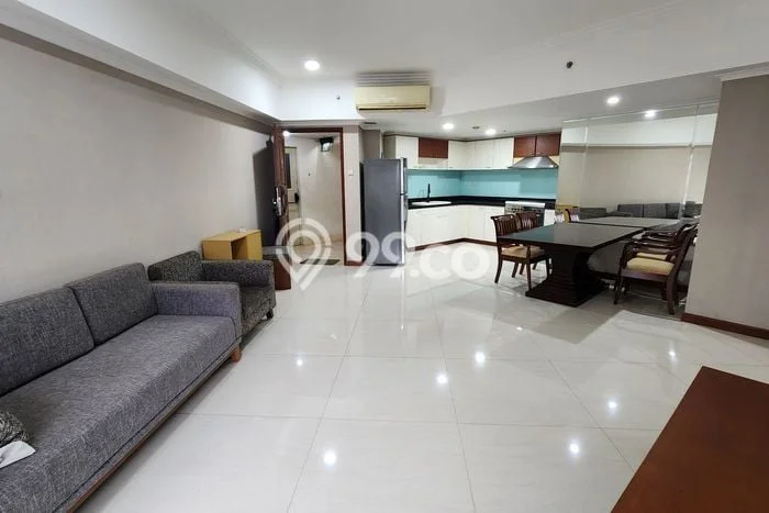 Apartemen Nyaman untuk Disewa, 3 Kamar di Jakarta Selatan Apartemen Nyaman untuk Disewa, 3 Kamar di Jakarta Selatan