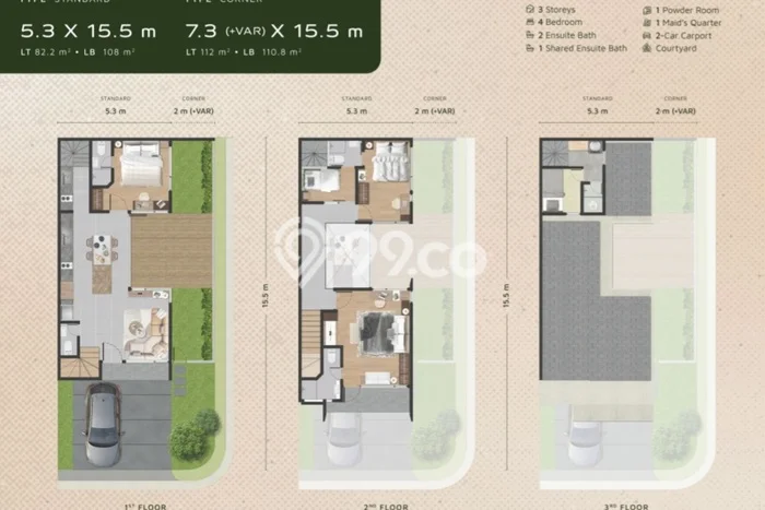 Jual Rumah Bagus Siap Huni LB 110m2 di Legok, Tangerang Jual Rumah Bagus Siap Huni LB 110m2 di Legok, Tangerang