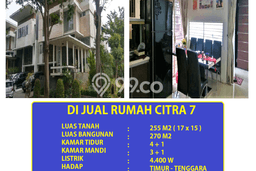 Rumah 5 KT 4 KM di Area Premium Citra Garden, Jakarta Barat Rumah 5 KT 4 KM di Area Premium Citra Garden, Jakarta Barat