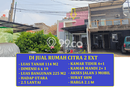Jual Segera Rumah 5 KT 3 KM di Citra Garden, Jakarta Barat Jual Segera Rumah 5 KT 3 KM di Citra Garden, Jakarta Barat
