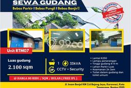 Gudang untuk disewa di Karawaci punya LT 4000m2 & LB 4000m2 harga sewa kompetitif Gudang untuk disewa di Karawaci punya LT 4000m2 & LB 4000m2 harga sewa kompetitif