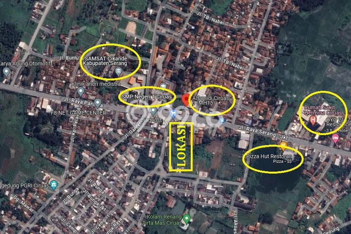 Lahan untuk Dijual Lokasi Ciruas, Serang Luas 834m2 SHM Lahan untuk Dijual Lokasi Ciruas, Serang Luas 834m2 SHM
