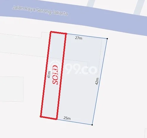 Lahan untuk Dijual Lokasi Ciruas, Serang Luas 834m2 SHM Lahan untuk Dijual Lokasi Ciruas, Serang Luas 834m2 SHM