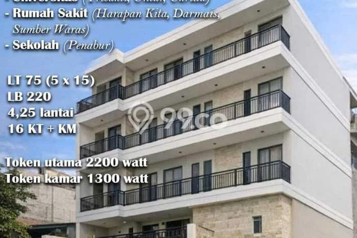 Cocok Untuk Investasi! For Sale Kost di Tomang 16 Kamar Cocok Untuk Investasi! For Sale Kost di Tomang 16 Kamar
