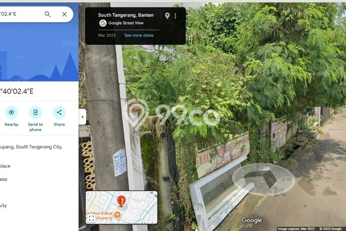Tanah Strategis Disewakan di Serpong Utara Tangerang Selatan Seluas 839m2 Tanah Strategis Disewakan di Serpong Utara Tangerang Selatan Seluas 839m2