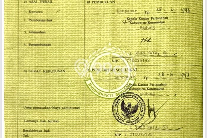 Tanah Kavling Dijual di Badung dengan Spesifikasi 3978m2 Tanah Kavling Dijual di Badung dengan Spesifikasi 3978m2