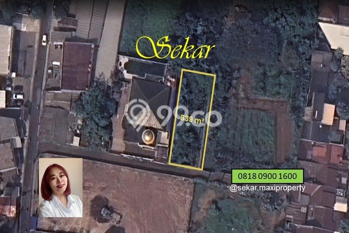Kavling Tanah di Serpong Utara Dijual Luas 839m2 Legalitas SHM Kavling Tanah di Serpong Utara Dijual Luas 839m2 Legalitas SHM