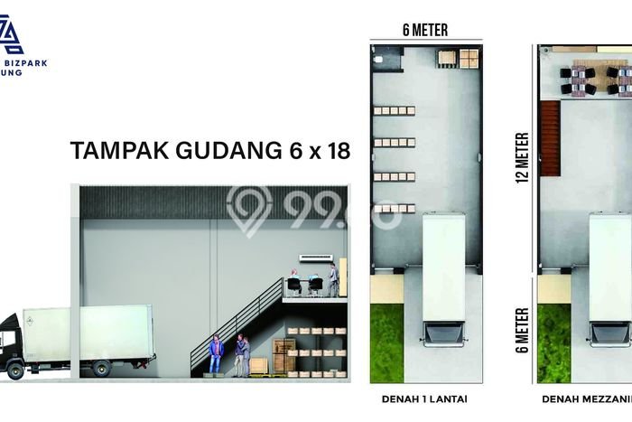 AREA BISNIS! Gudang di Parung, Luas 72m2m², Jalan Utama, Ramai AREA BISNIS! Gudang di Parung, Luas 72m2m², Jalan Utama, Ramai