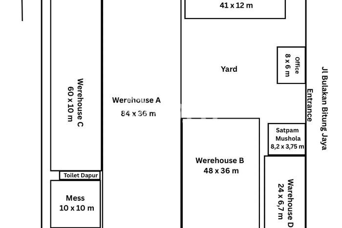 Gudang Komersial Dijual di Cikupa Tangerang LT 10160m2 & LB 6204m2 Gudang Komersial Dijual di Cikupa Tangerang LT 10160m2 & LB 6204m2