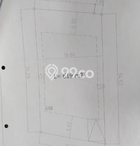 Tanah Area Berkembang di Suvarna Sutera, Luas 619m², Dekat ke Pusat Kota Tanah Area Berkembang di Suvarna Sutera, Luas 619m², Dekat ke Pusat Kota