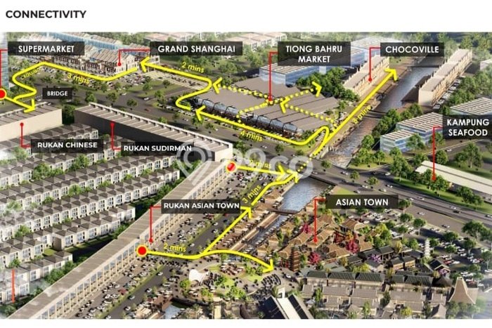 Ruko Area Premium Kawasan , Luas 202m2m², Jalan Utama Ruko Area Premium Kawasan , Luas 202m2m², Jalan Utama