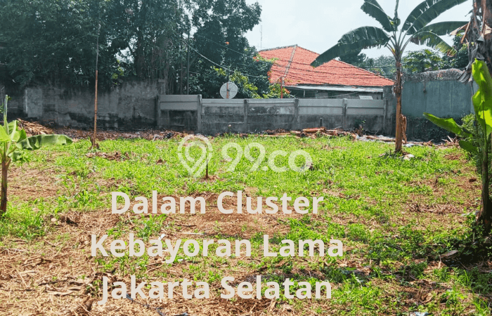 Tanah Kavling untuk Dijual di Kebayoran Lama Jakarta Selatan 347m2 Tanah Kavling untuk Dijual di Kebayoran Lama Jakarta Selatan 347m2