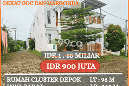 Rumah Strategis Minimalis Lb 160m2 di Cilodong, Depok Rumah Strategis Minimalis Lb 160m2 di Cilodong, Depok