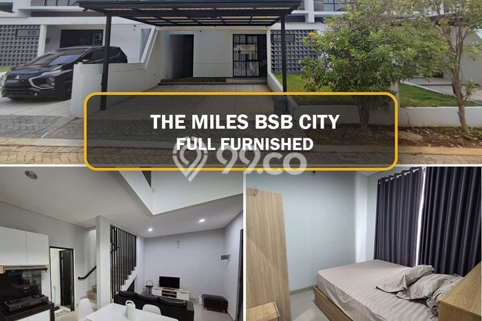Disewakan! Rumah 2 Kamar Tidur &
2 Kamar Mandi di BSB City, Semarang Disewakan! Rumah 2 Kamar Tidur &
2 Kamar Mandi di BSB City, Semarang
