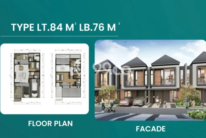 Hunian Cantik Modern Lb 64m2 di Cibitung, Bekasi Hunian Cantik Modern Lb 64m2 di Cibitung, Bekasi