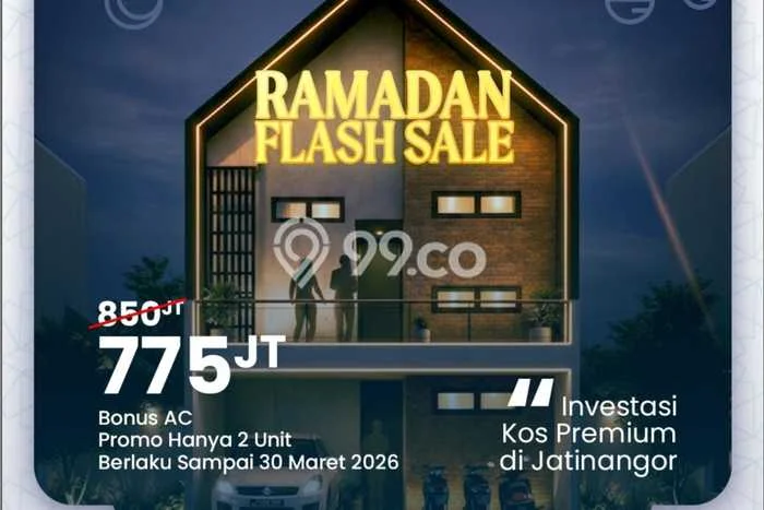 Rumah Kost untuk Dijual di Jatinangor dengan 0 KT, 6 KM, Luas 60m2 Rumah Kost untuk Dijual di Jatinangor dengan 0 KT, 6 KM, Luas 60m2