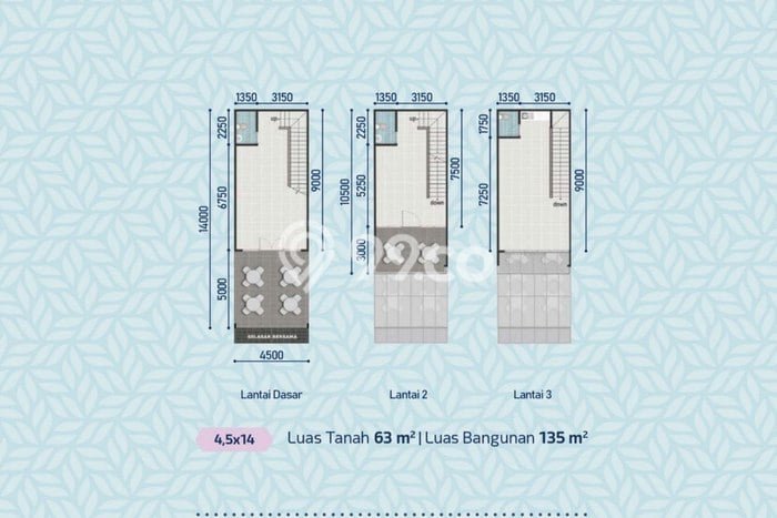 Unit Ruko Dijual di Serpong Tangerang Selatan 135m2 Unit Ruko Dijual di Serpong Tangerang Selatan 135m2