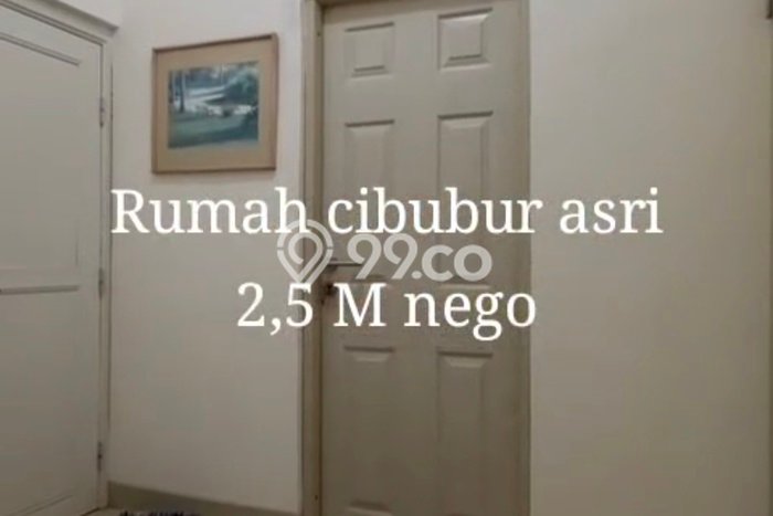 Rumah Luas Asri 3 KT Siap Pakai di Cibubur Bekasi Rumah Luas Asri 3 KT Siap Pakai di Cibubur Bekasi