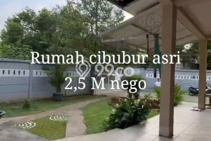 Rumah Luas Asri 3 KT Siap Pakai di Cibubur Bekasi Rumah Luas Asri 3 KT Siap Pakai di Cibubur Bekasi