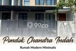 Rumah Modern 5 KT LT 135m2 di Pondok Tjandra Rumah Modern 5 KT LT 135m2 di Pondok Tjandra