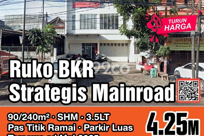 Ruko Dijual di Bandung LT 90m2 & LB 240m2 Lokasi Terbaik! Ruko Dijual di Bandung LT 90m2 & LB 240m2 Lokasi Terbaik!