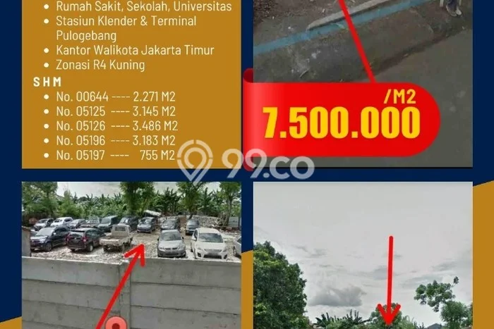 Kavling Tanah di Cakung Dijual Luas 13000m2 Legalitas SHM Kavling Tanah di Cakung Dijual Luas 13000m2 Legalitas SHM