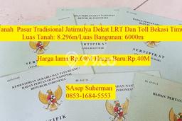Dijual Tanah 8296m2 di Jatimulya, Bekasi Dijual Tanah 8296m2 di Jatimulya, Bekasi