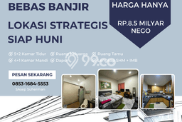 Rumah Elit LB 400m2 Siap Pakai Desain Elegan di Otista, Jakarta Timur Rumah Elit LB 400m2 Siap Pakai Desain Elegan di Otista, Jakarta Timur