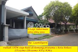 Rumah Asri di Kemang Pratama, Bekasi, Luas 257m² Bangunan 150m² Rumah Asri di Kemang Pratama, Bekasi, Luas 257m² Bangunan 150m²