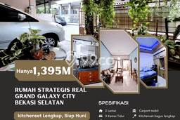 Rumah Modern 3 Kamar LT 108m2 di Taman Galaxy Rumah Modern 3 Kamar LT 108m2 di Taman Galaxy