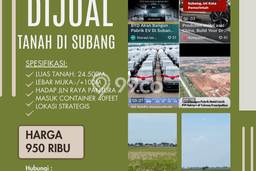 Tanah Kavling untuk Dijual di Pamanukan Subang 24500m2 Tanah Kavling untuk Dijual di Pamanukan Subang 24500m2