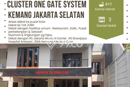 Ready to Use! Premium House LT 576m2 Desain Modern di Kemang Ready to Use! Premium House LT 576m2 Desain Modern di Kemang